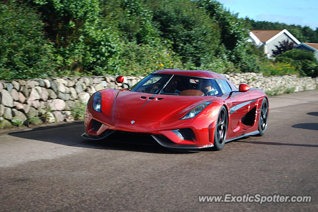 Koenigsegg Regera spotted in Båstad, Sweden