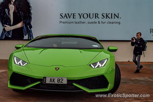 Lamborghini Huracan spotted in Auckland, New Zealand