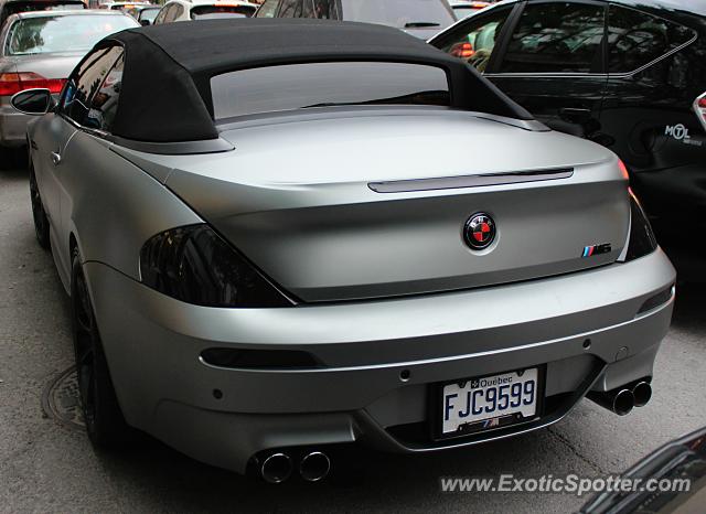 BMW M6 spotted in Montreal, QC, Canada
