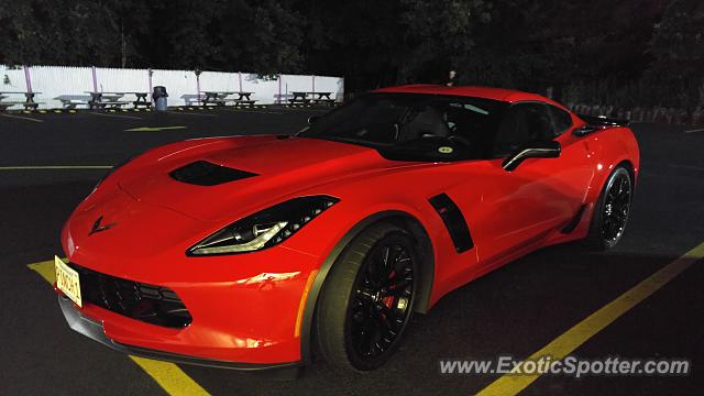 Chevrolet Corvette Z06 spotted in Medway, Massachusetts