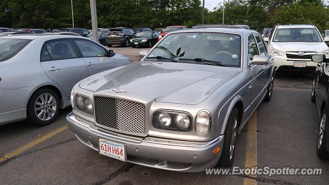 Bentley Arnage spotted in Medway, Massachusetts