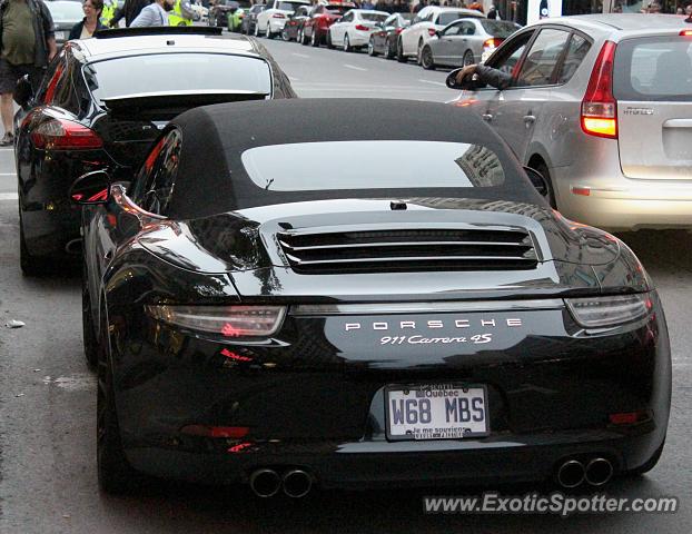 Porsche 911 spotted in Montreal, QC, Canada