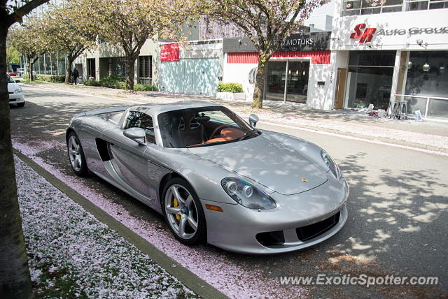Porsche Carrera GT spotted in Vancouver, Canada