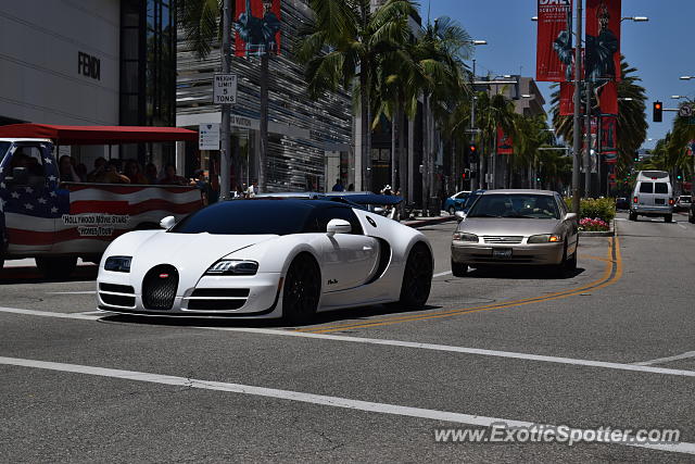 Bugatti Veyron spotted in Beverly Hills, California