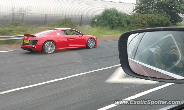 Audi R8 spotted in Belfast, Ireland