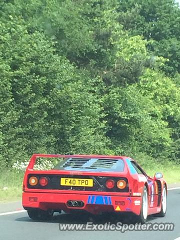 Ferrari F40 spotted in Guildford, United Kingdom