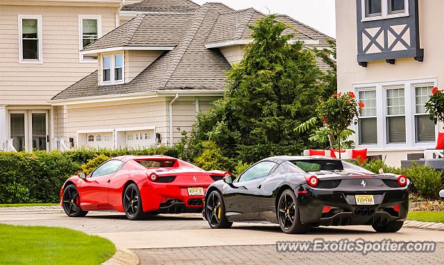 Ferrari 458 Italia spotted in Deal, New Jersey
