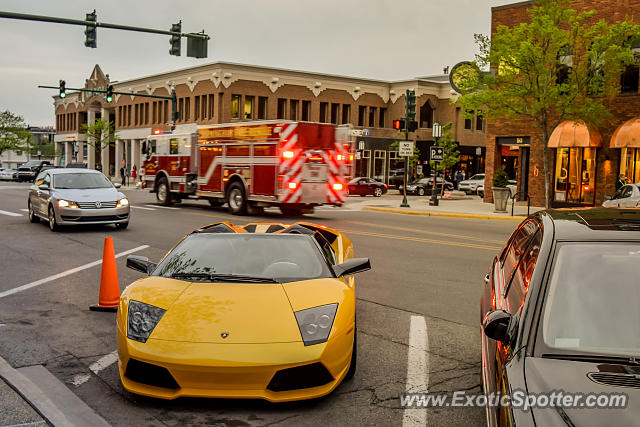 Lamborghini Murcielago spotted in Birmingham, Michigan