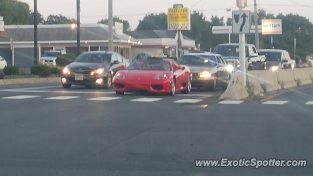 Ferrari 360 Modena spotted in Silverton, New Jersey