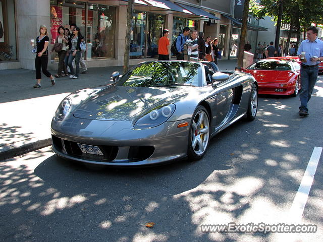 Porsche Carrera GT spotted in Vancouver, Canada