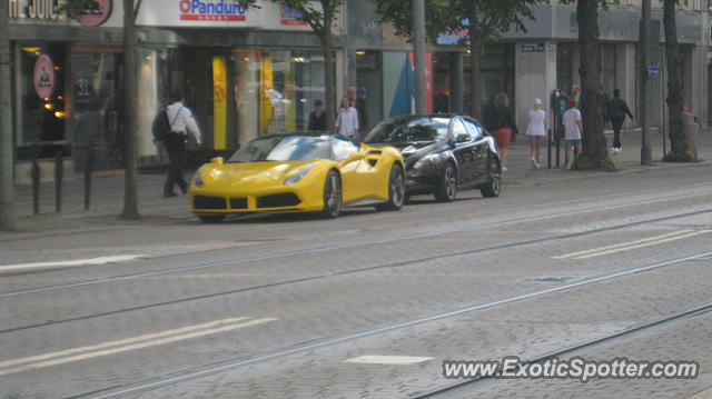 Ferrari 488 GTB spotted in Gothenburg, Sweden