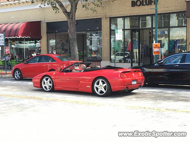 Ferrari F355 spotted in Delray Beach, Florida
