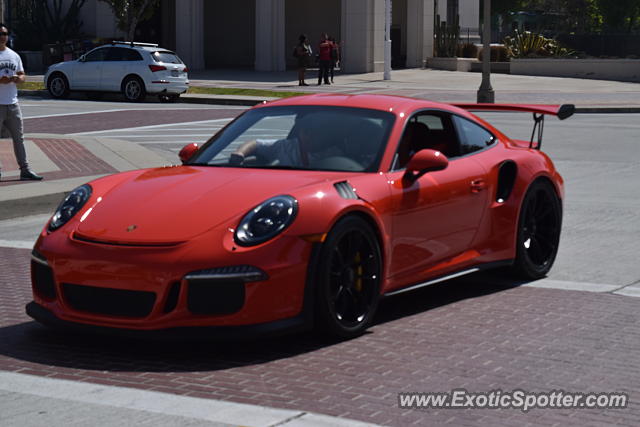 Porsche 911 GT3 spotted in Pasadena, California