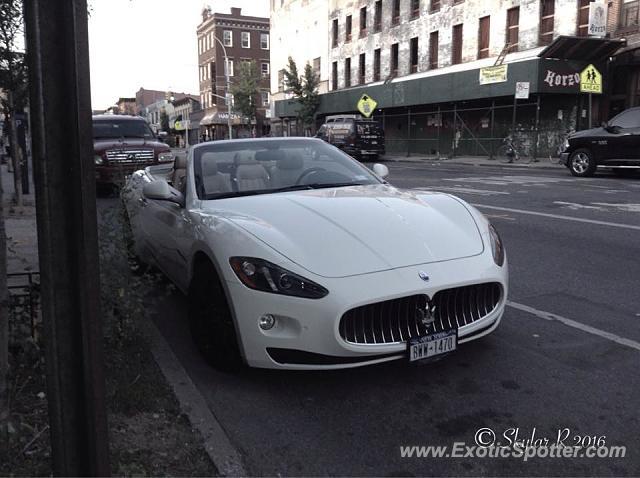 Maserati GranTurismo spotted in Brooklyn, New York