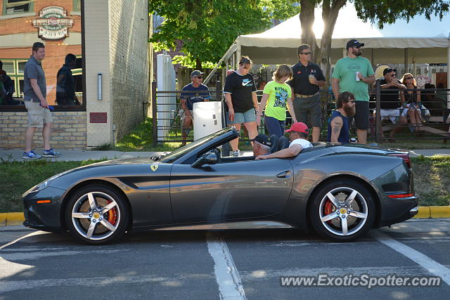 Ferrari California spotted in Elkhart Lake, Wisconsin