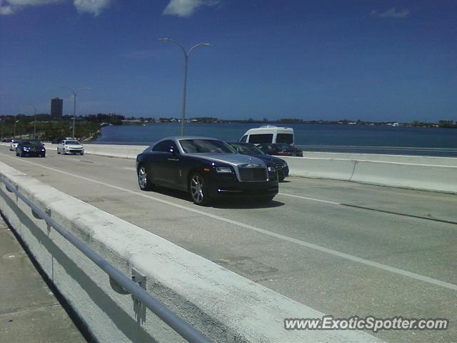 Rolls-Royce Wraith spotted in Sarasota, Florida
