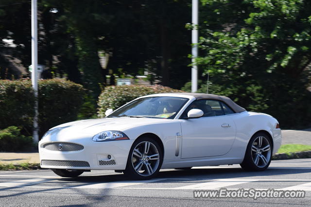 Jaguar XKR spotted in Chatham, New Jersey