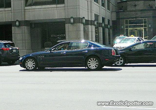 Maserati Quattroporte spotted in Toronto, Canada