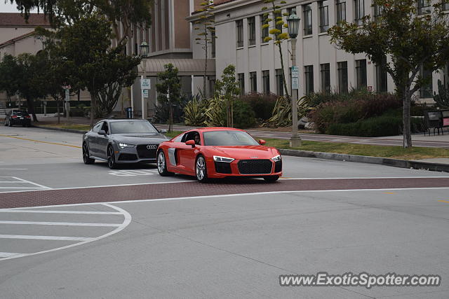 Audi R8 spotted in Pasadena, California