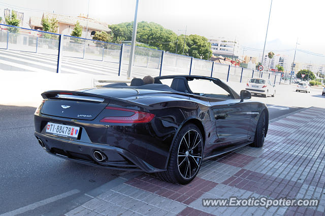 Aston Martin Vanquish spotted in San Pedro, Spain