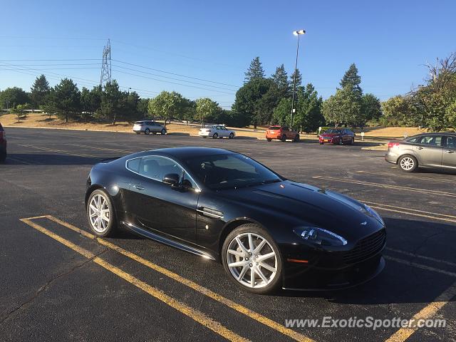 Aston Martin Vantage spotted in Victor, New York