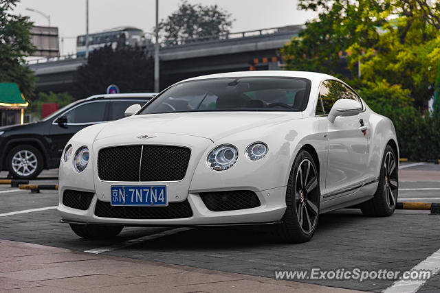 Bentley Continental spotted in Beijing, China