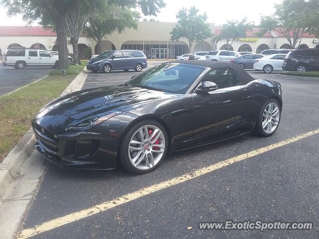 Jaguar F-Type spotted in Fernandina Beach, Florida