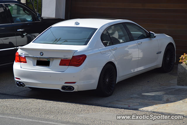BMW Alpina B7 spotted in Malibu, California