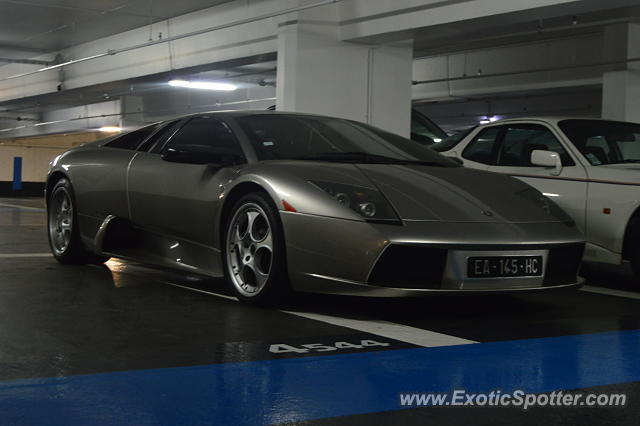 Lamborghini Murcielago spotted in Paris, France