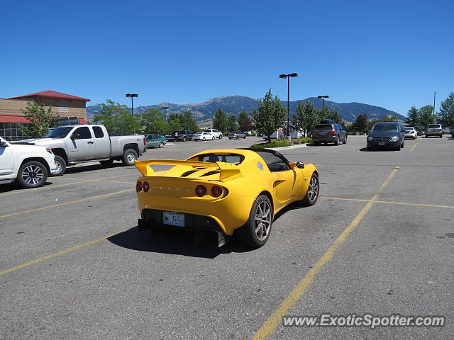 Lotus Elise spotted in Bozeman, Montana