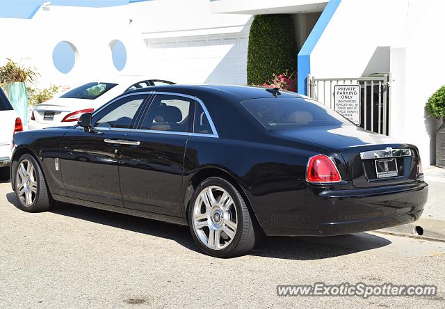 Rolls-Royce Ghost spotted in Malibu, California