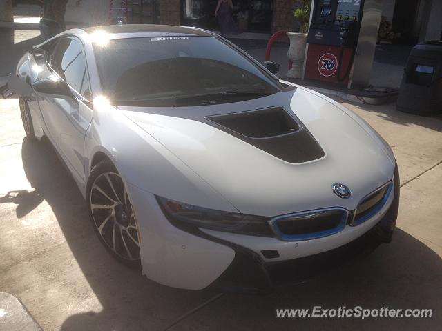 BMW I8 spotted in Malibu, California