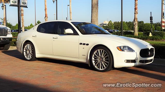 Maserati Quattroporte spotted in Jacksonville, Florida