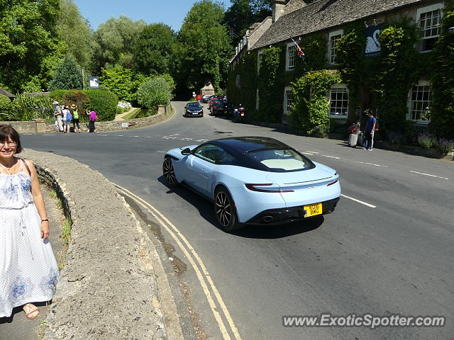 Aston Martin DB11 spotted in Bibury, United Kingdom