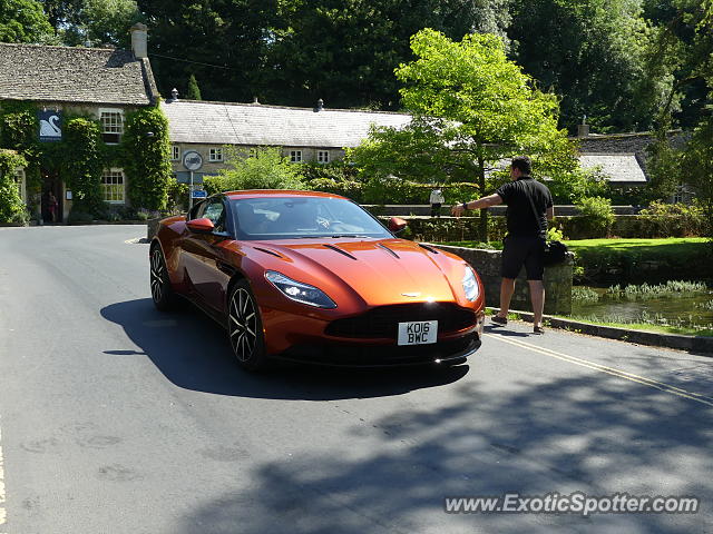Aston Martin DB11 spotted in Bibury, United Kingdom