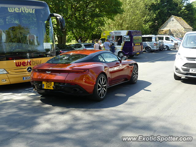 Aston Martin DB11 spotted in Bibury, United Kingdom