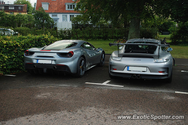 Ferrari 488 GTB spotted in Båstad, Sweden