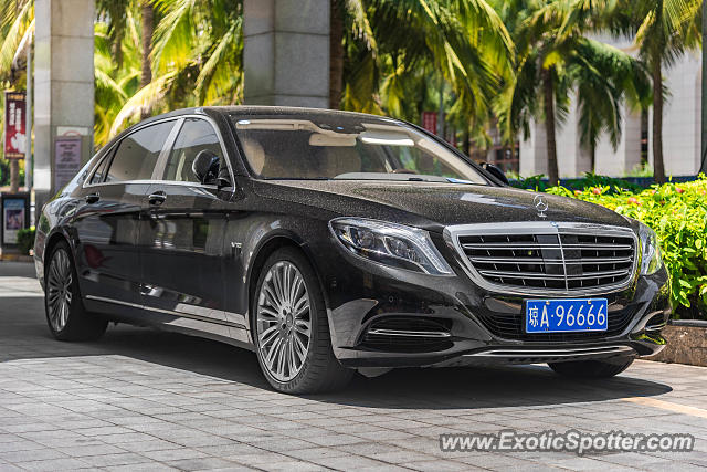 Mercedes Maybach spotted in Haikou, Hainan, China