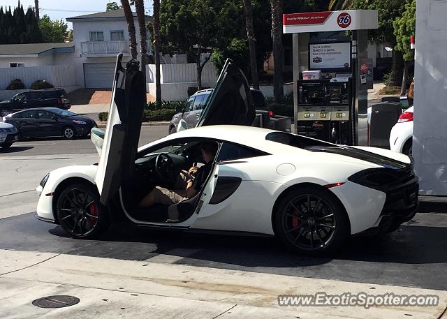 Mclaren 570S spotted in Los Angeles, California