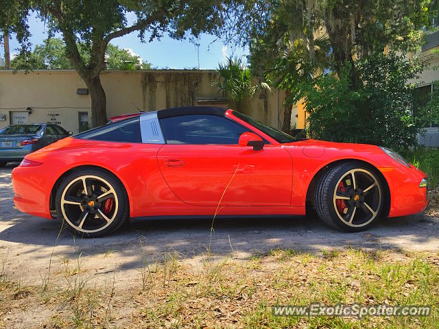 Porsche 911 spotted in St. Augustine, Florida