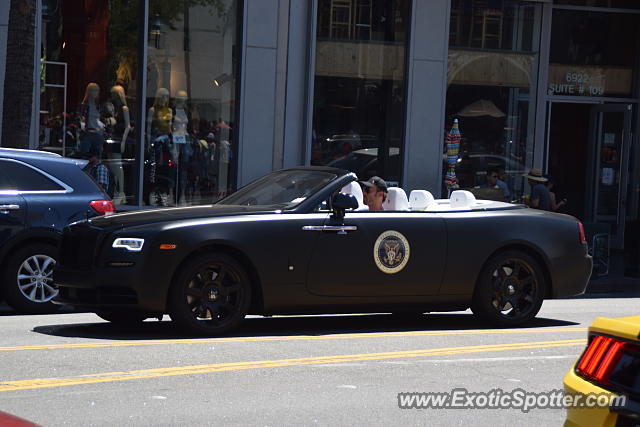 Rolls-Royce Dawn spotted in Los Angeles, California