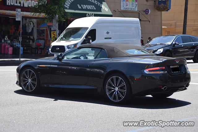 Aston Martin DB9 spotted in Los Angeles, California