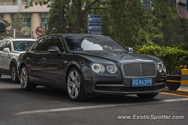Bentley Flying Spur spotted in Beijing, China