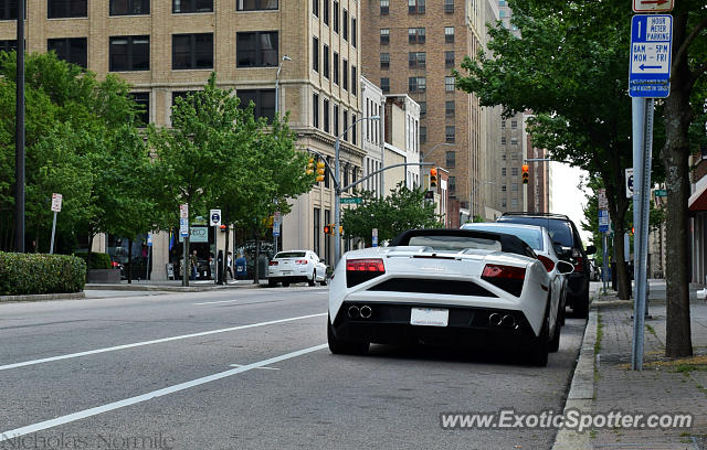 Lamborghini Gallardo spotted in Raleigh, North Carolina