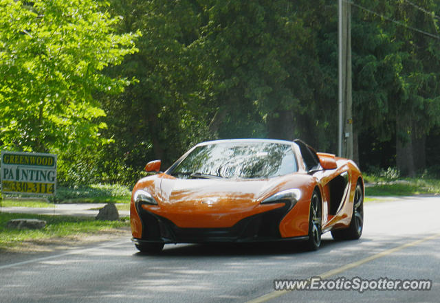Mclaren 650S spotted in Oakville, Canada