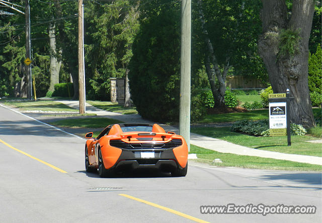 Mclaren 650S spotted in Oakville, Canada