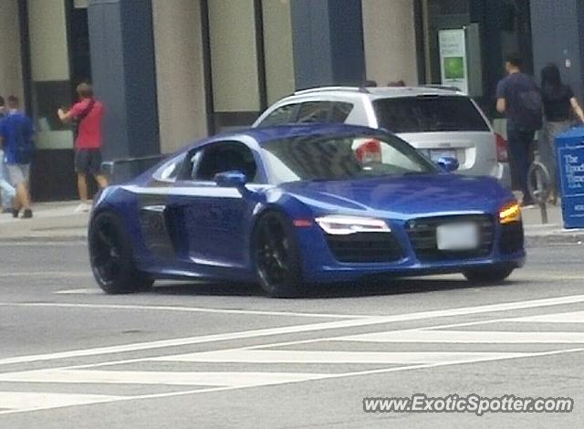 Audi R8 spotted in Toronto, Canada