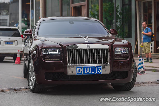Rolls-Royce Ghost spotted in Beijing, China
