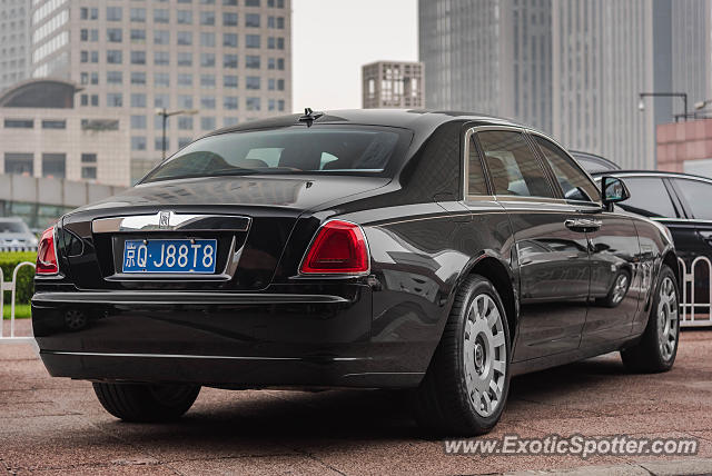 Rolls-Royce Ghost spotted in Beijing, China