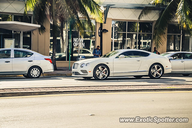Bentley Continental spotted in Miami, Florida